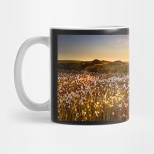 Cotton Grass on Cefn Bryn, Gower Mug